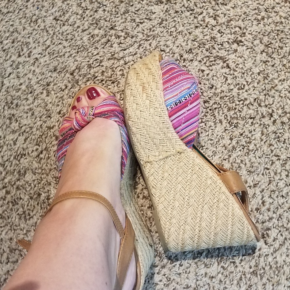 Espadrille Wedge Sandals
